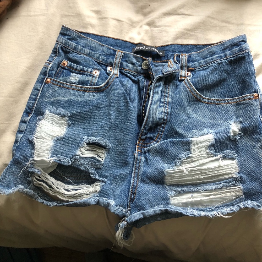 Naked Wardrobe Denim shorts